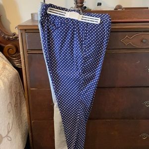 Old navy capri bold polka dots